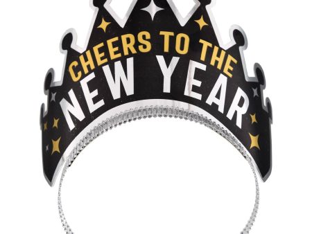 Cheers to The New Year Tiara 1pc Discount