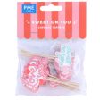 Cupcake Toppers - Sweet On You, Set of 24 Online