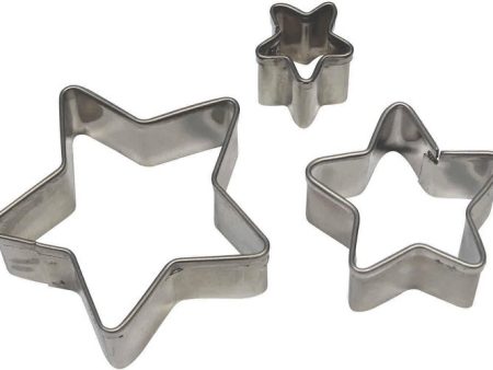 Stainless Steel Star Cutter Set 3 Online