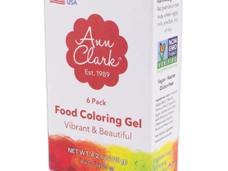 Food Coloring Gel - 6 Pack Sale