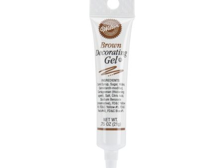 Decorating Gel - Brown on Sale