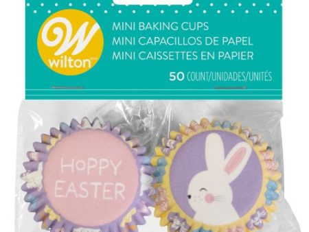 Mini Cupcake Liners - Happy Easter For Sale