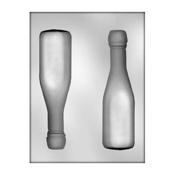 Chocolate Mold - 3D Champagne Bottle For Discount