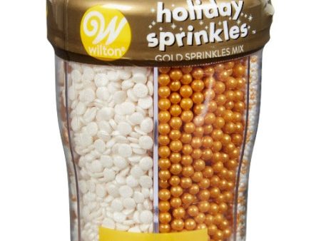 Sprinkles Set - Gold and White Holiday Mix For Sale