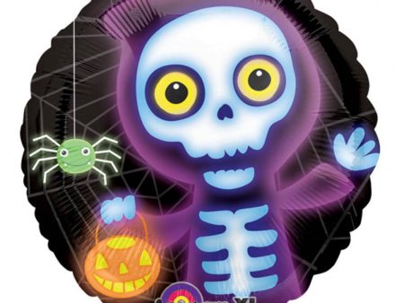 Boo Crew Skeleton Foil Balloon 18in on Sale