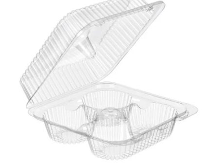 Cupcake Containers - 4 Count Cupcake Online Hot Sale