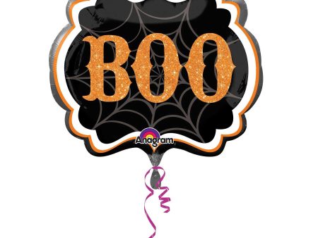 Boo Marquee SuperShape Balloon 25in Online now