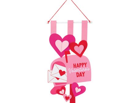 Valentine s Day 3-D Felt Banner Online now