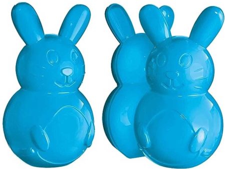 Blue Fillable Easter Bunny Plastic 6pcs Fashion