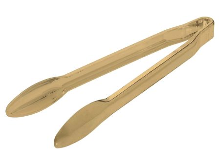 Gold Package Serving Plastic Tongs 2pcs Discount