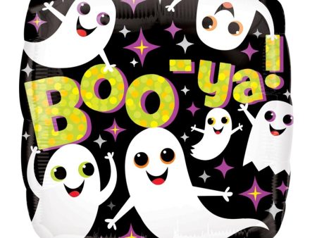 Boo-Ya Ghost Foil Balloon 18in Discount