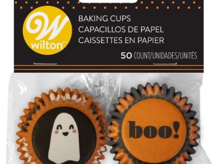 Mini Cupcake Liners - Pumpkin and Ghost Discount