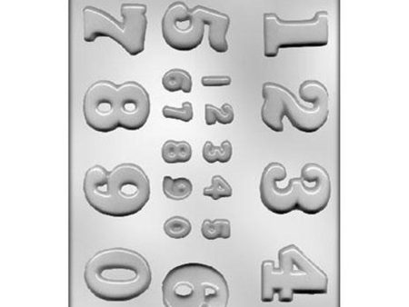 Chocolate Mold - Numbers Supply