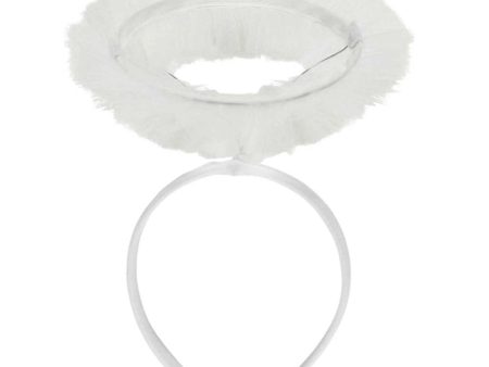 White Angel Halo Headband One Size Fashion