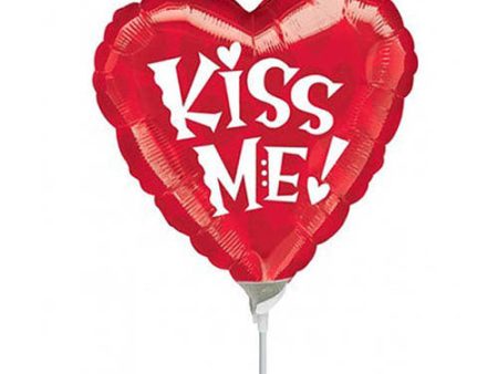 Kiss Me Mini Shape Balloon 4in Online