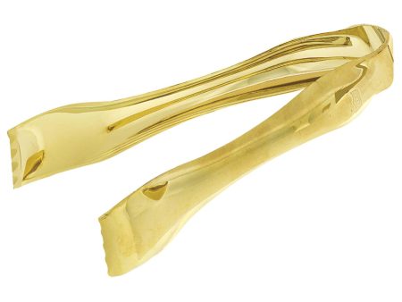 Gold Electroplated Plastic Candy Tong 6.50in For Sale