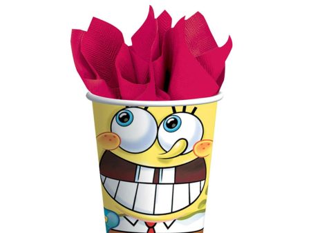 Spongebob Classic Cup 9oz, 8pcs Hot on Sale