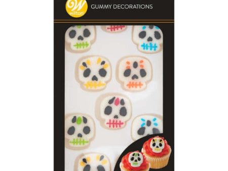 Icing Decoration - Day of the Dead Skulls Online