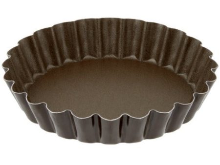 Fluted Non-Stick Tart   Quiche Pan with Removable Bottom Discount