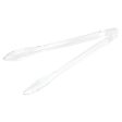 Clear Package Serving Plastic Tongs 2pcs Cheap