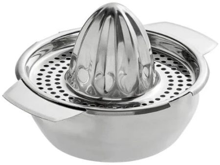 Stainless Steel Citrus Juicer   Reamer with Bowl Discount