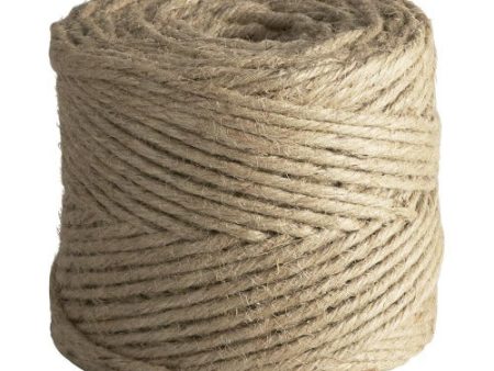 5-Ply Natural Jute Twine 1 lb. Tube Fashion