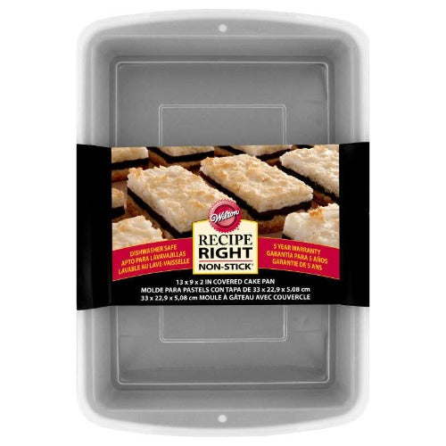 Rectangular Pan - 13  x 9  x 2  Non-Stick with Cover Hot on Sale