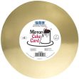 Gold Mirror Cake Board Card Online Sale