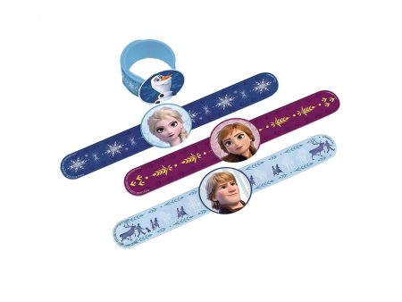 Disney Frozen 2 Slap Bracelet Favors 4pcs Online now