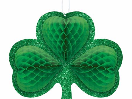 St Patrick Shamrock Honeycomb Decoration Cheap