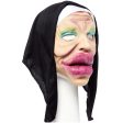 Adult Bee Stung Nun Full Head Latex Mask Sale