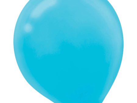 Caribbean Blue Latex Balloons 12in, 15pcs Online