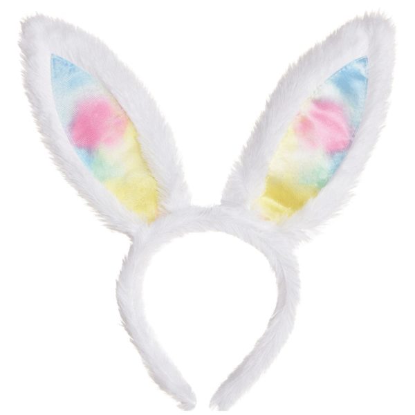 Mulitcolored Easter Bunny Ears Fashion