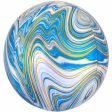 Blue Marblez Orbz Balloon 38x40cm Online