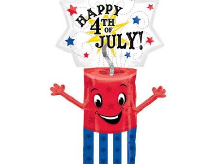 4th Of July Firecracker Supershape Balloon For Discount