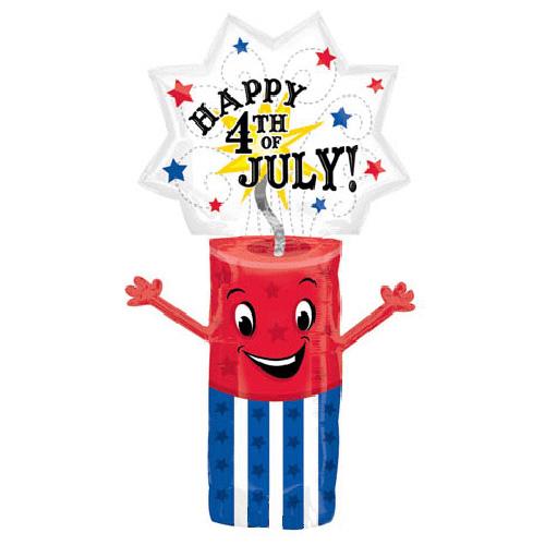 4th Of July Firecracker Supershape Balloon For Discount