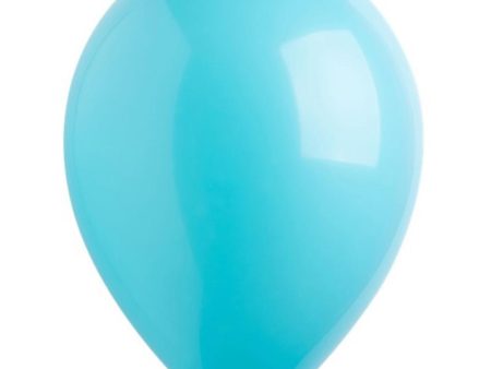 Caribbean Blue Fashion Latex Balloons 11in, 50pcs Online now