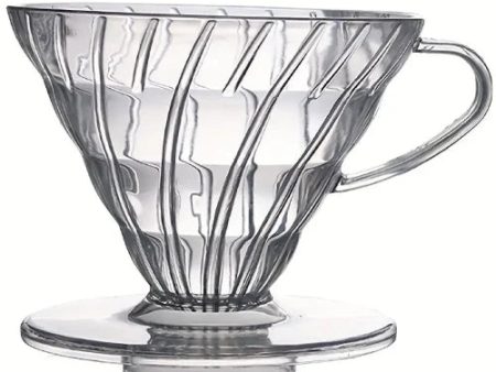 V60 Coffee Dripper Clear Plastic Discount