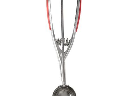 Stainless Steel Cookie Scoop Red Online