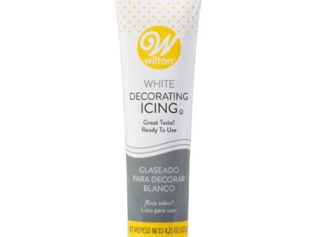 Decorating Icing Tube - White Hot on Sale