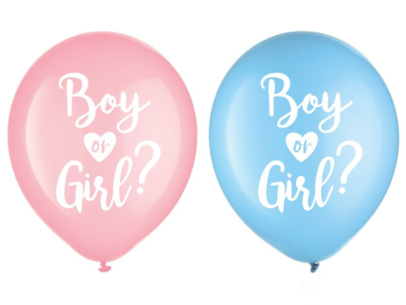 Big Reveal Printed Latex Balloons 12in, 15pcs Online