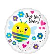 Bee Well Soon Foil Balloon 45cm Online Hot Sale