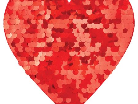 Valentine s Heart Paillette Cutout on Sale