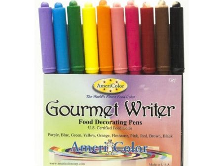 AmeriColor Gourmet Writers Set of 10 Hot on Sale