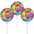 Birthday Glitter EZ-Fill Foil Balloon 9in, 3pcs For Discount