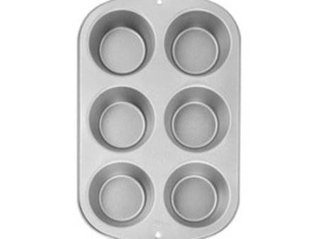 Jumbo Muffin Pan - 6 Cup For Cheap