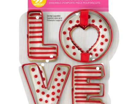 Cookie Cutter Set - Love Online now