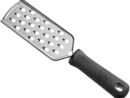 Grater - Extra Coarse Grater with Black Non-Slip Handle For Sale