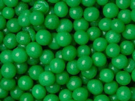 Sugar Pearls - Green 6mm on Sale