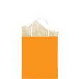 Orange Medium Kraft Bag Fashion